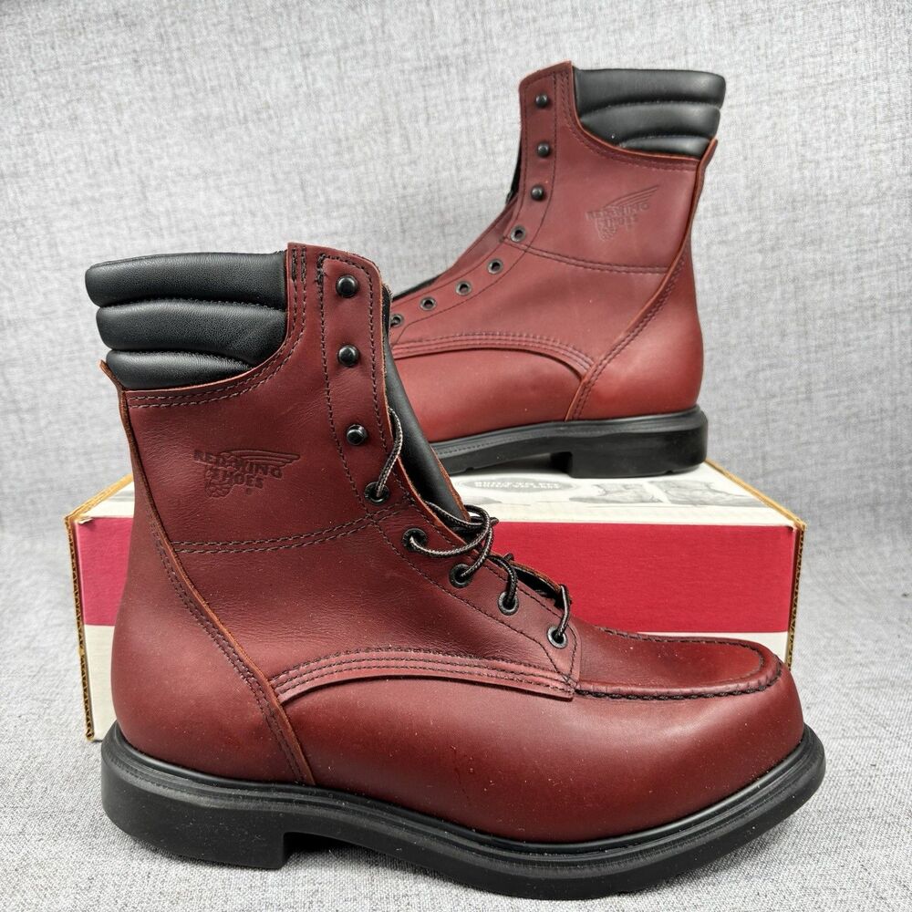 Red Wing Boots Men's 11 E 402 Supersole Leather Work